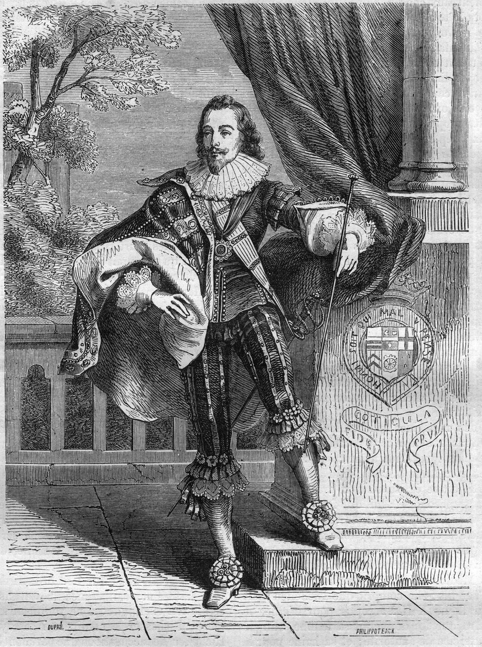 Vévoda z Buckinghamu (George Villiers od French School
