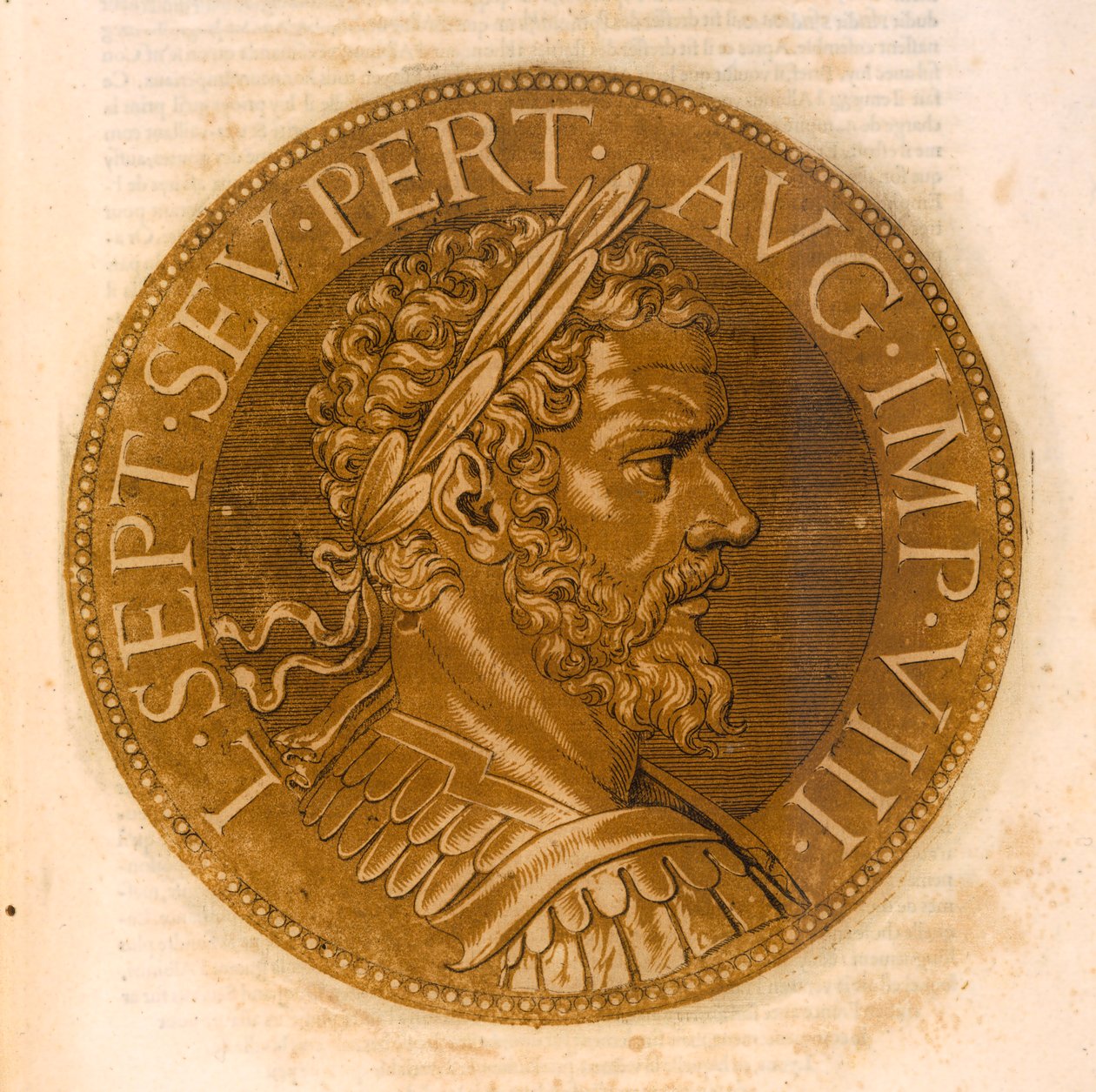 Císař Lucius Septimius Severus od French School
