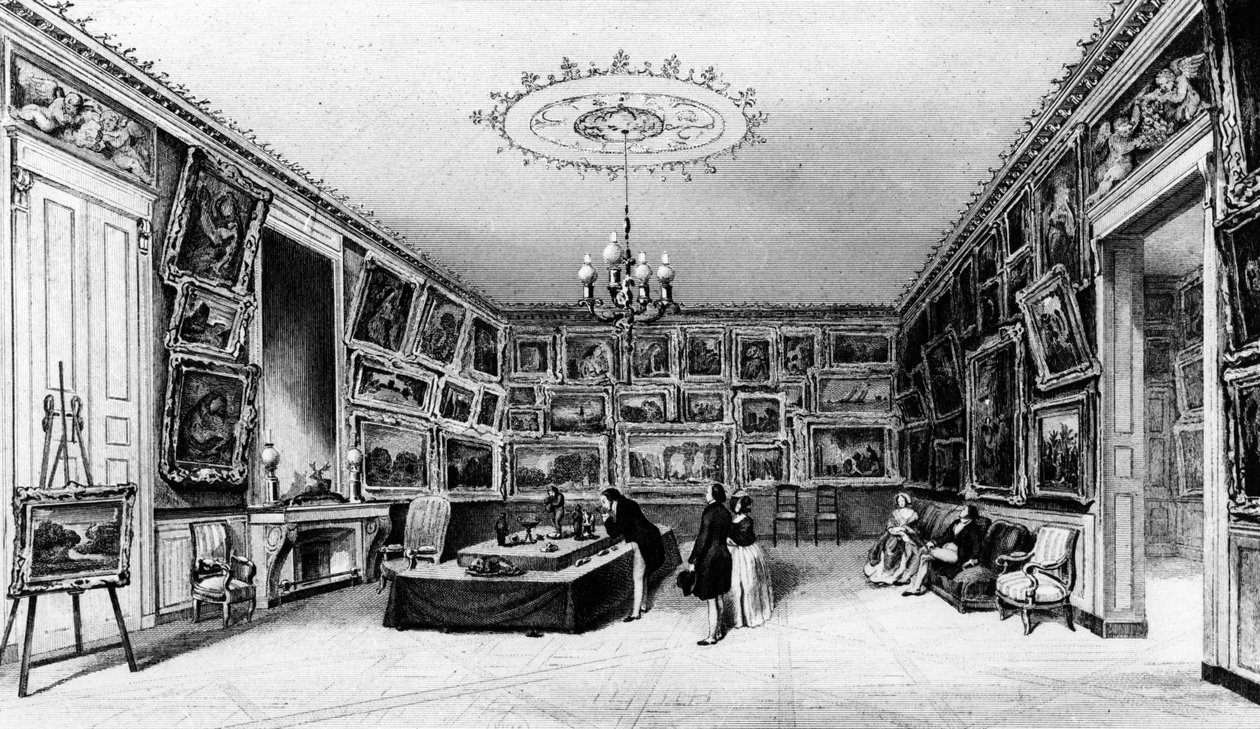 Galerie Durand-Ruel, 103, rue des Petits-Champs, Paříž, 2. polovina 19. století od French School