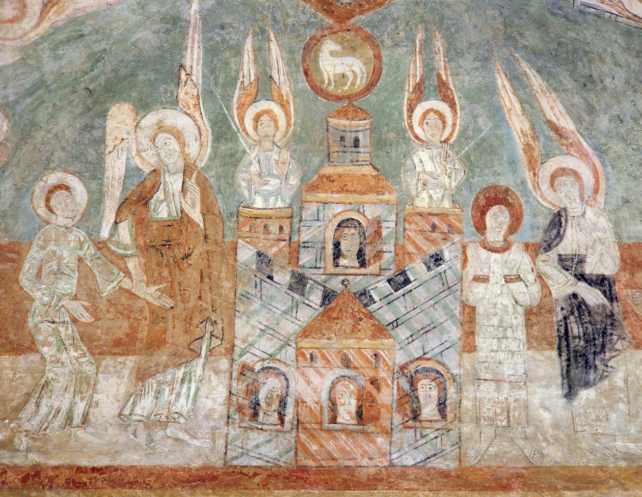 Nebeský Jeruzalém, 12. století od French School