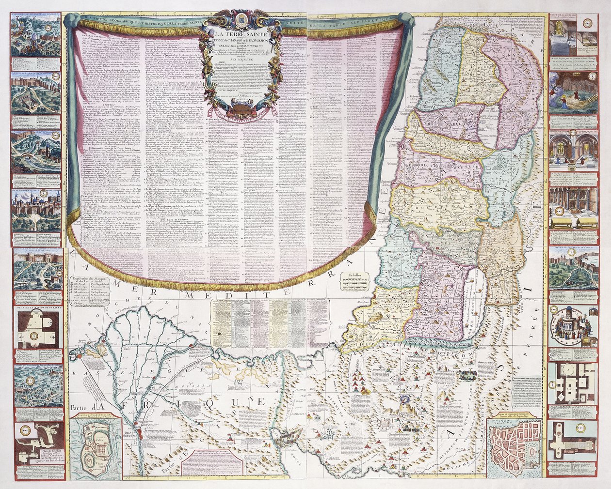 Svatá země, kolem roku 1770 od French School