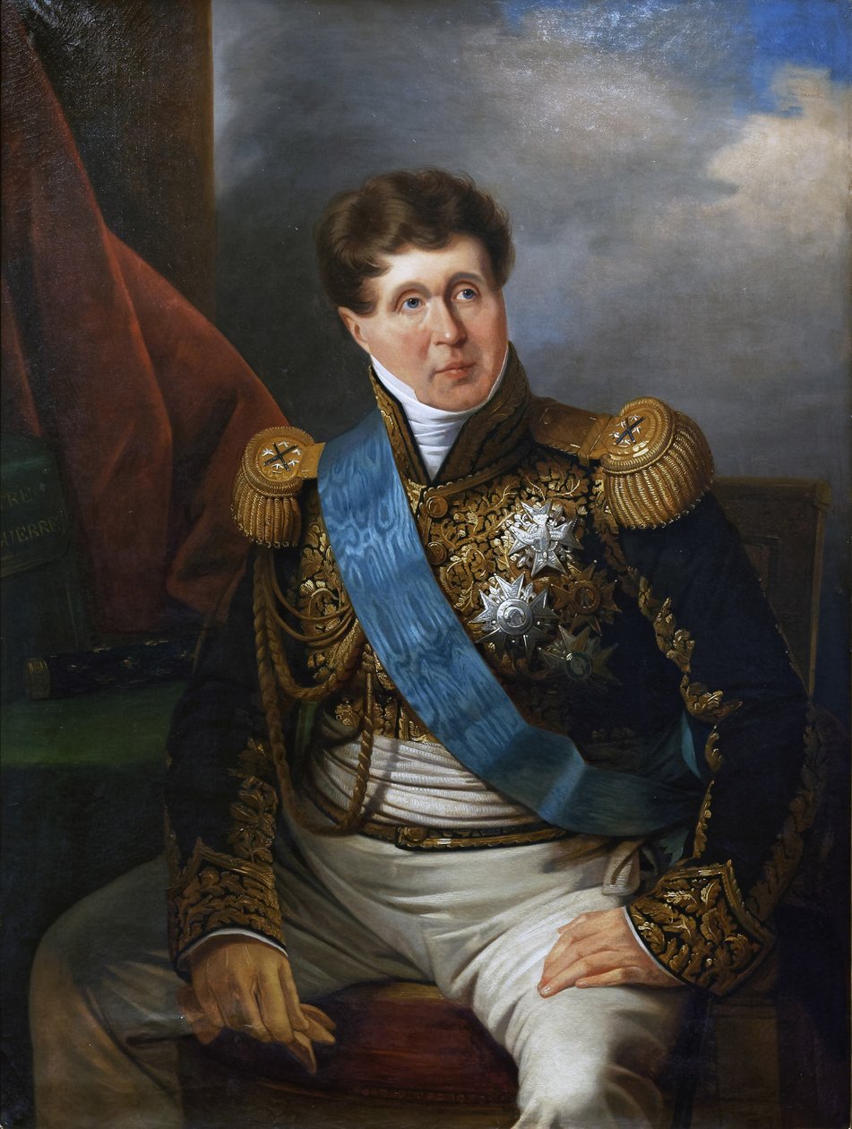 Marechal Victor, vévoda z Bellune, kolem 1823-40 (olej na plátně) od French School