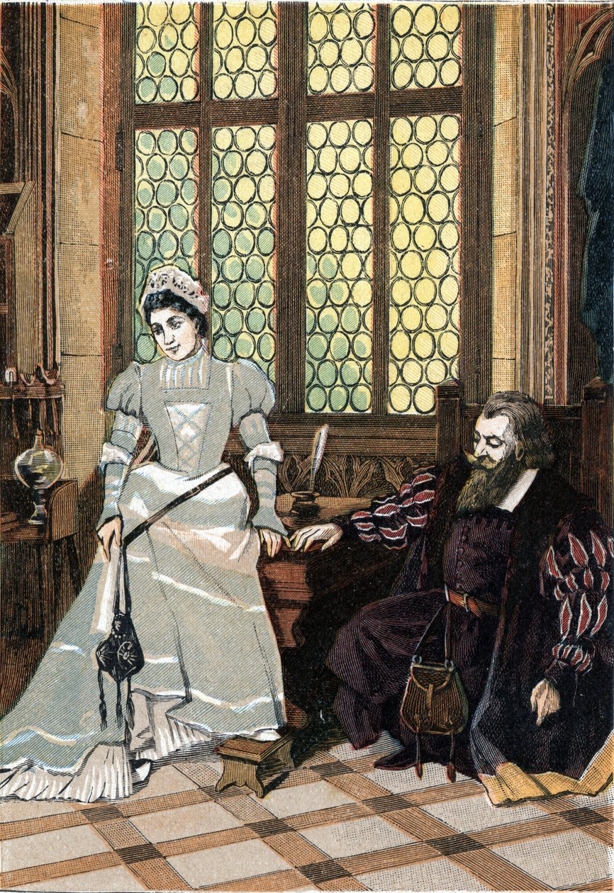 Nürnbergin mestarilaulajat: Wagner-ooppera. Mainos 1890 od French School