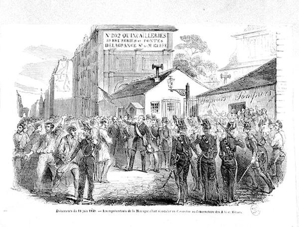 Montagnards Convention se konala na pařížské Conservatoire des Arts et Metiers dne 13. června 1849 od French School