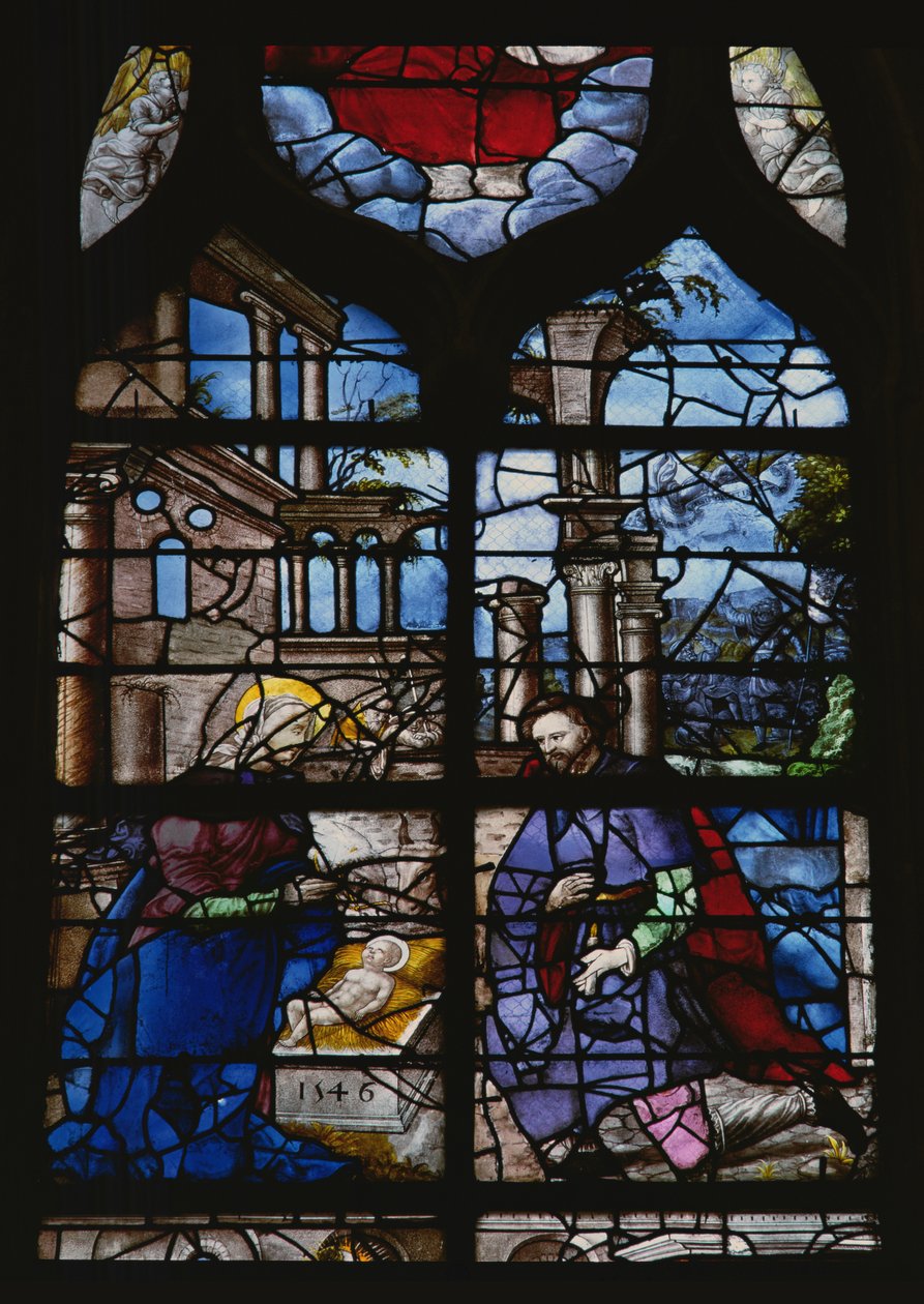 Narození Páně, 1546 od French School