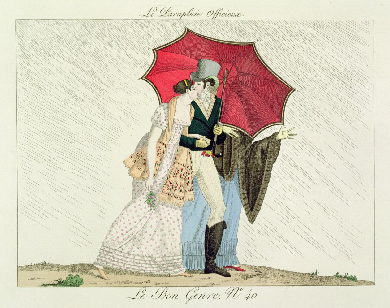 Obliging Umbrella, deska 40 od Le Bon Genre od French School