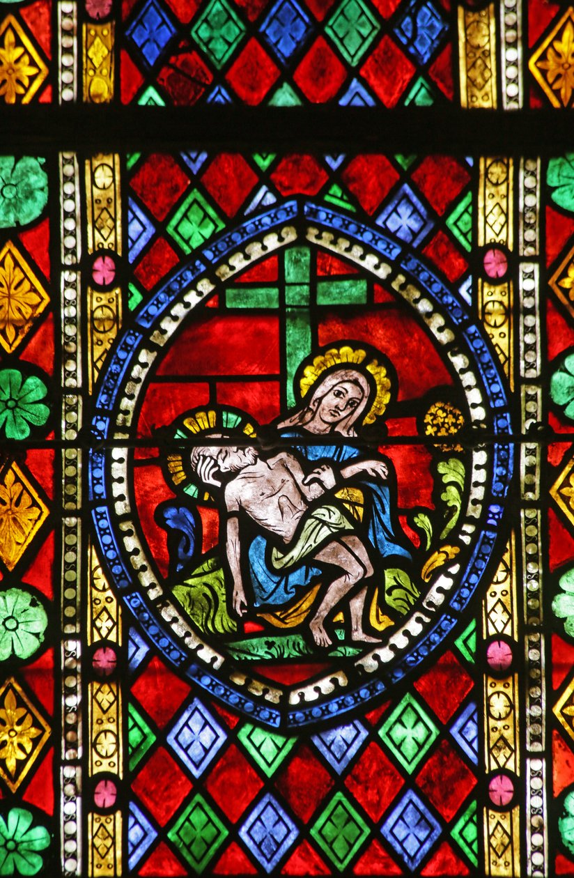 Pieta: sestup z kříže od French School