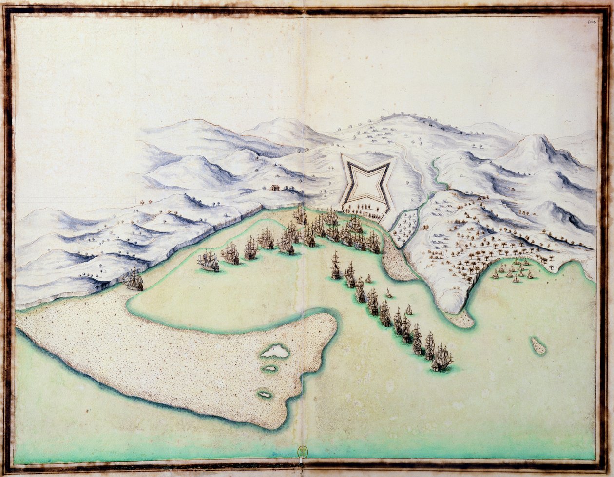 Přístav Tobago (wc na papíře) od French School