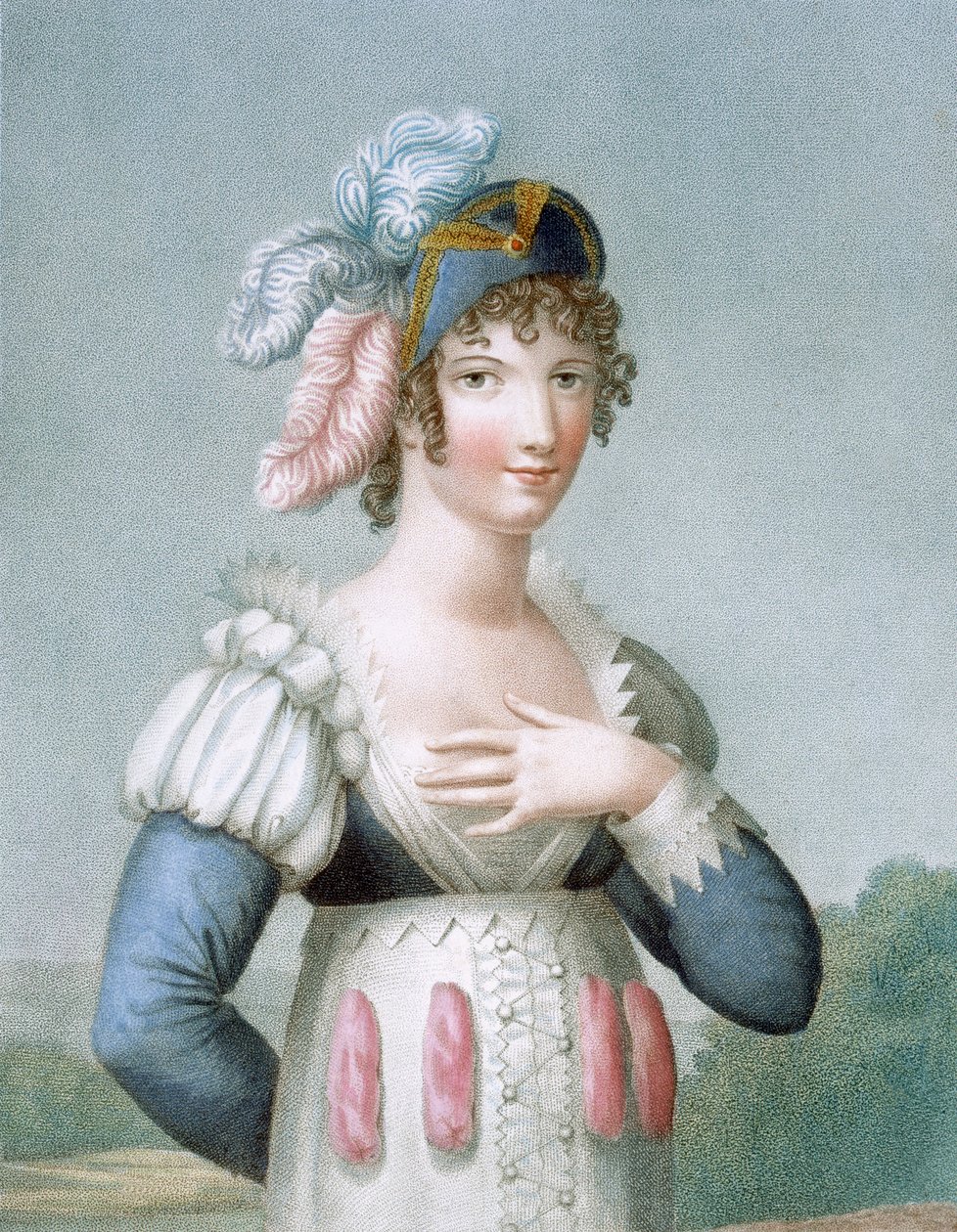 Hrdý Španěl, rytina L. Dibart od French School