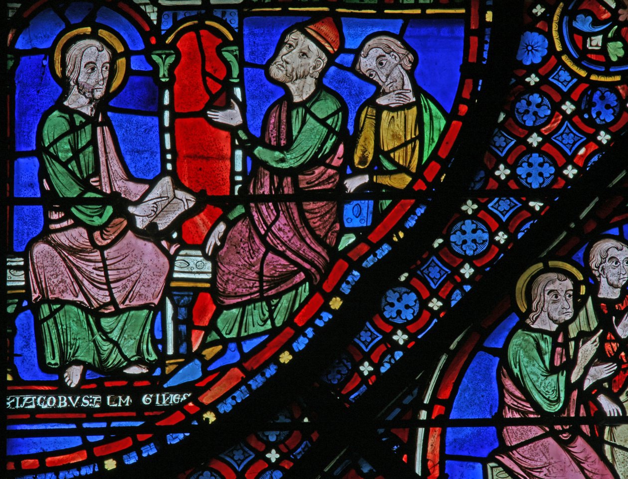 The St James Window: Almongenes je převeden (w5) od French School