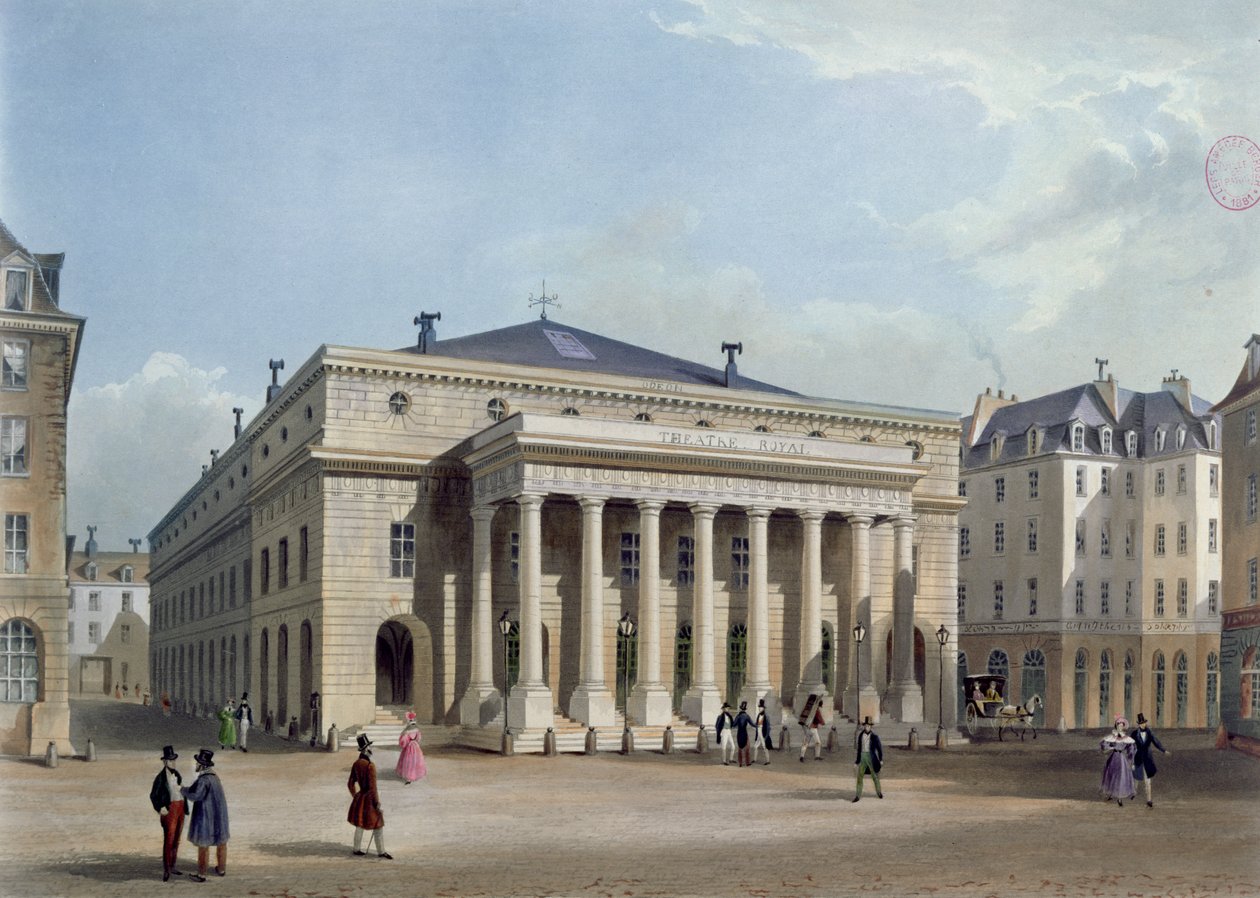 Divadlo de lOdeon, c.1830-40 od French School