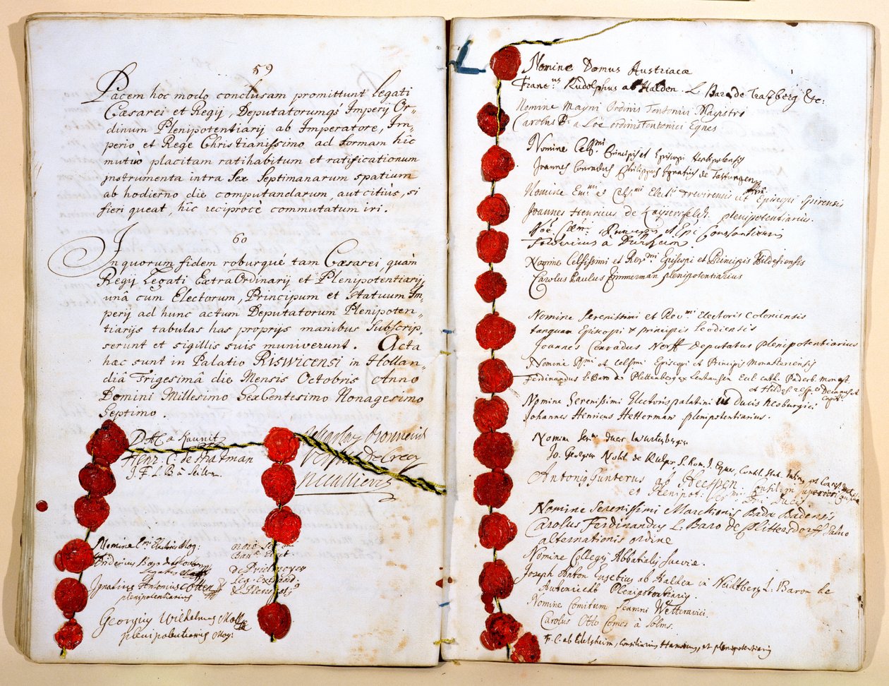 Smlouva z Ryswicku, 30. října 1697 od French School