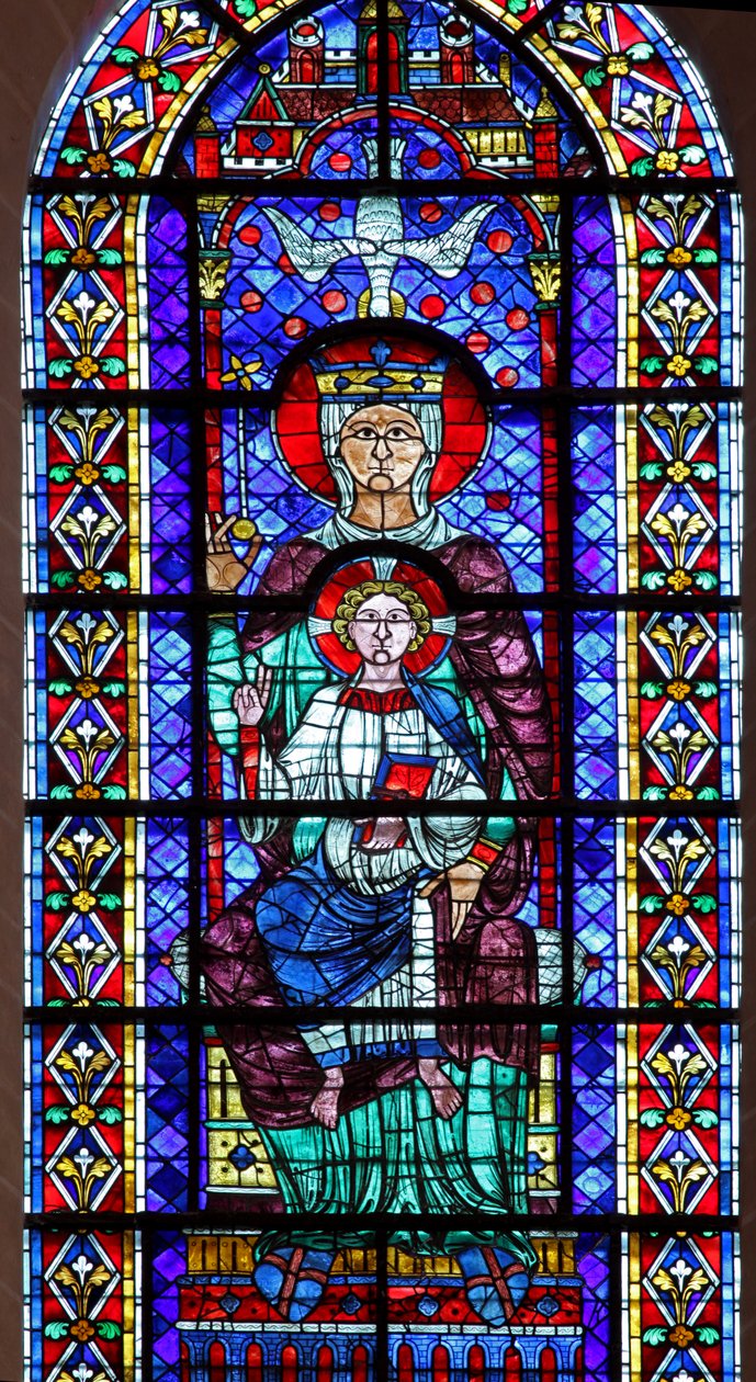Panna a dítě (w113) od French School