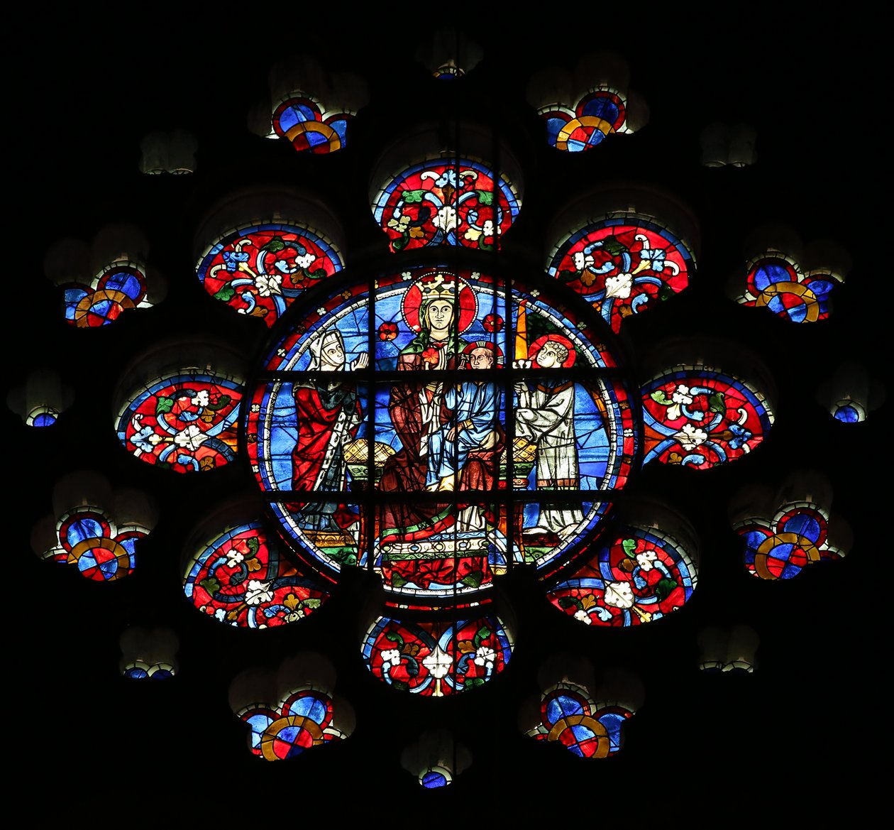 The Virgin & Child (w118) od French School
