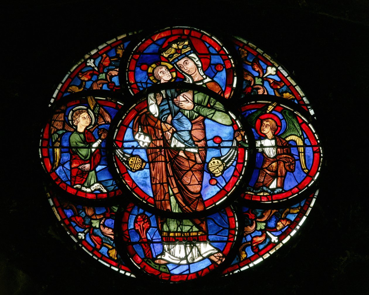 Panna a dítě od French School