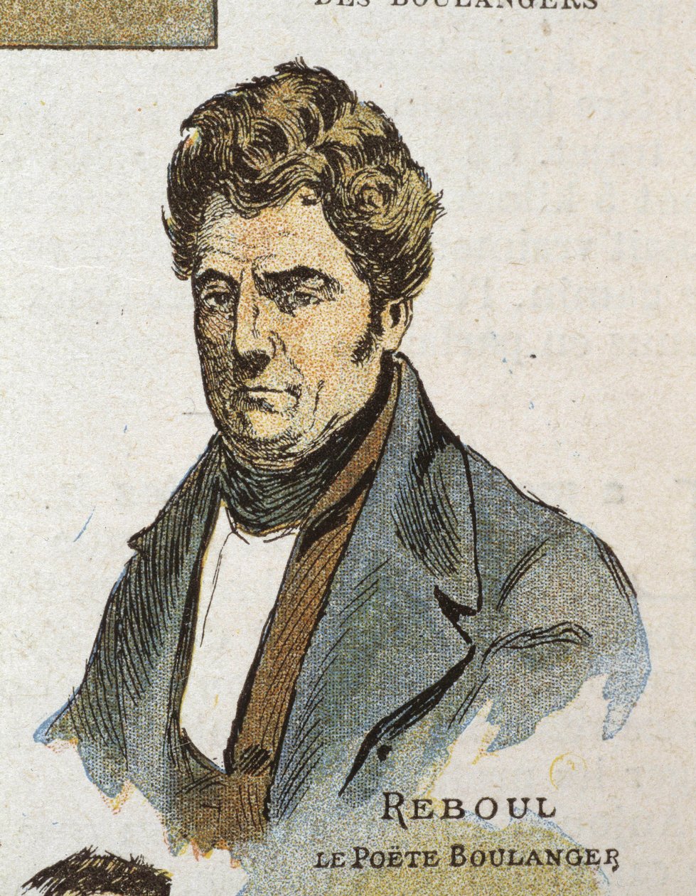 Básník Reboul přezdívaný "The Boulanger de Nîmes" (1796 - 1864) od French School