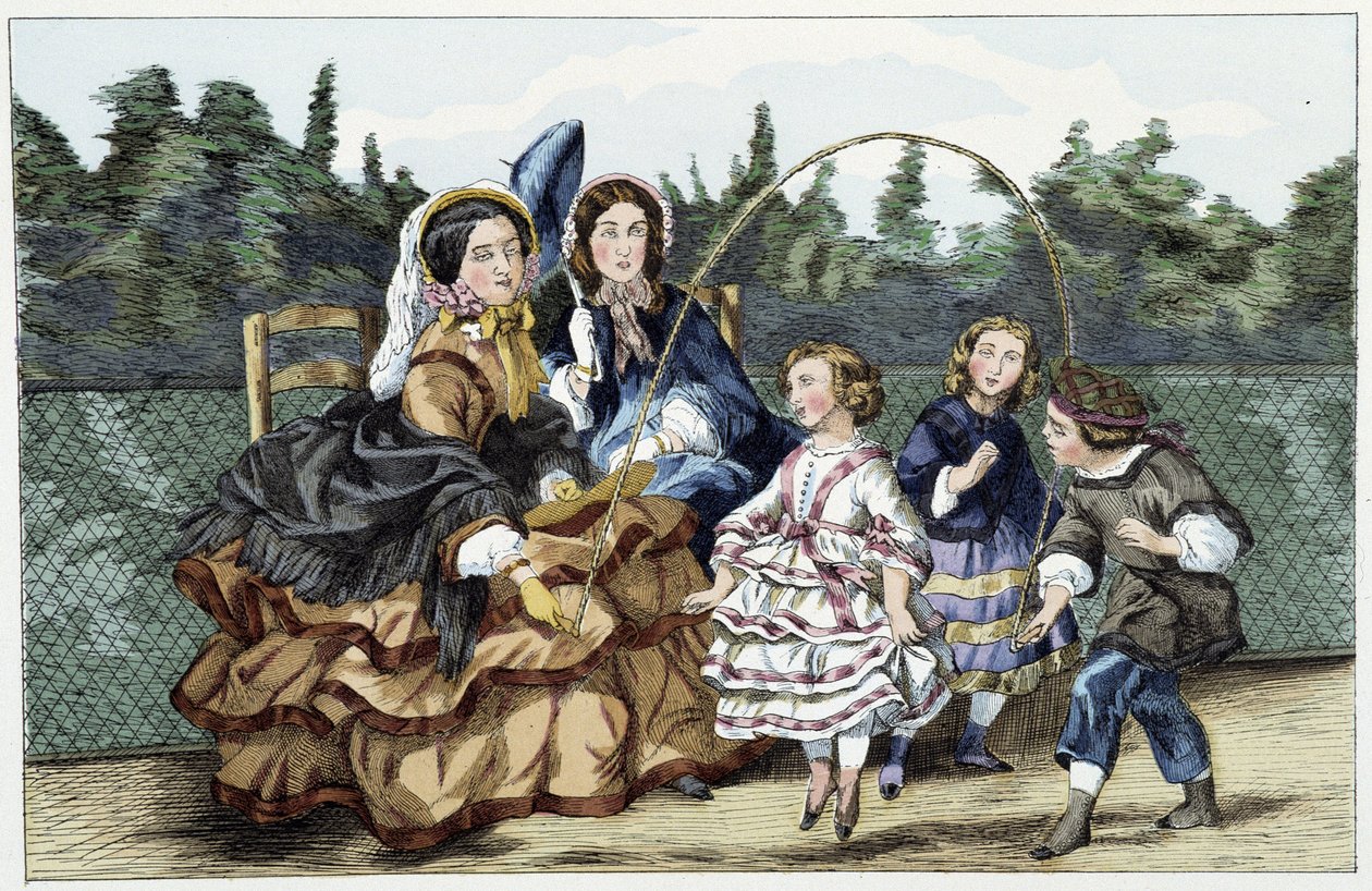 Skok přes švihadlo od French School