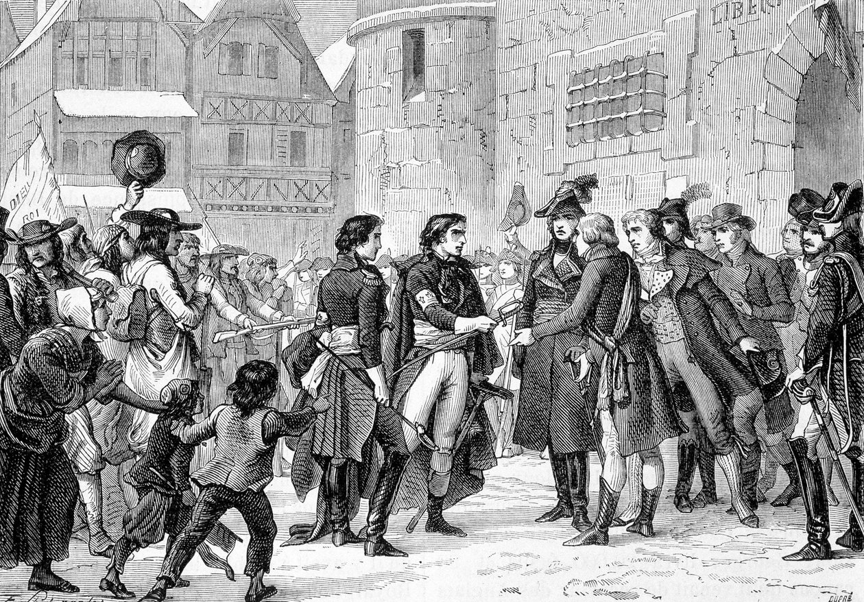 Odeslání kuchařů z Vendée do Nantes, 29. června od French School