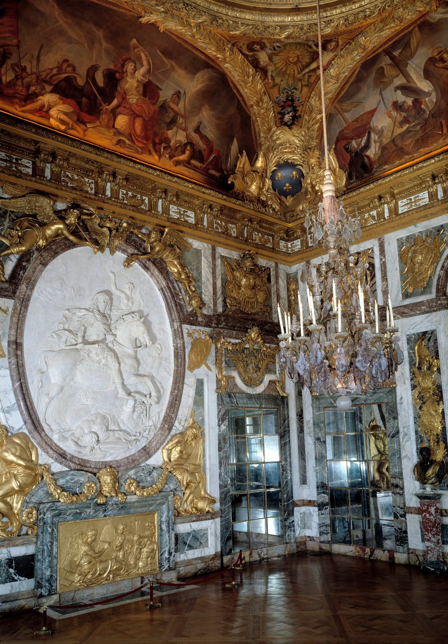 Válečný salon v Palais de Versailles od French School