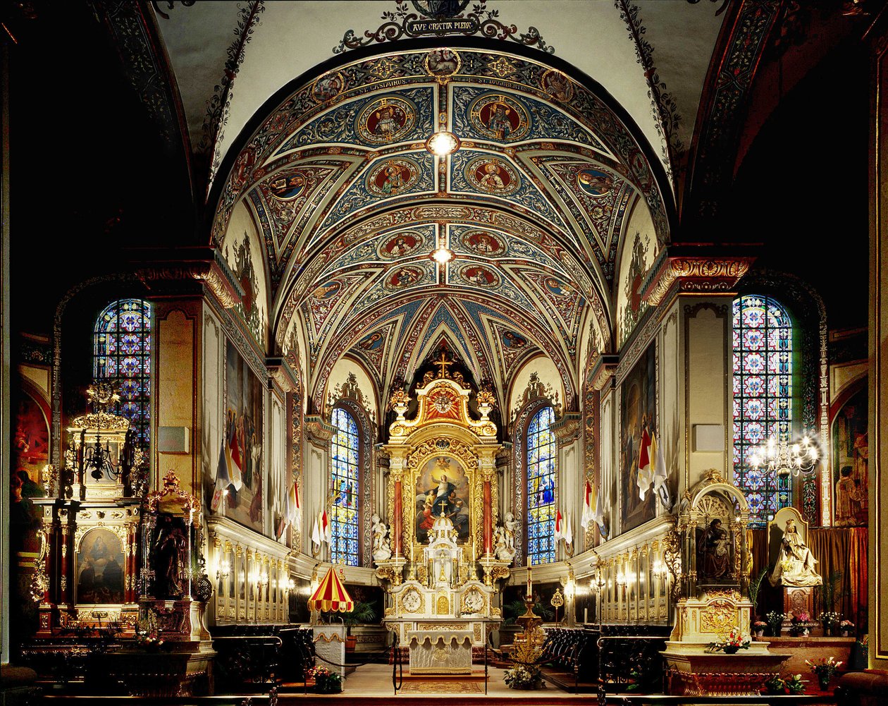 Thierenbach (68) - interiér Cathedrale Notre-Dame de L
