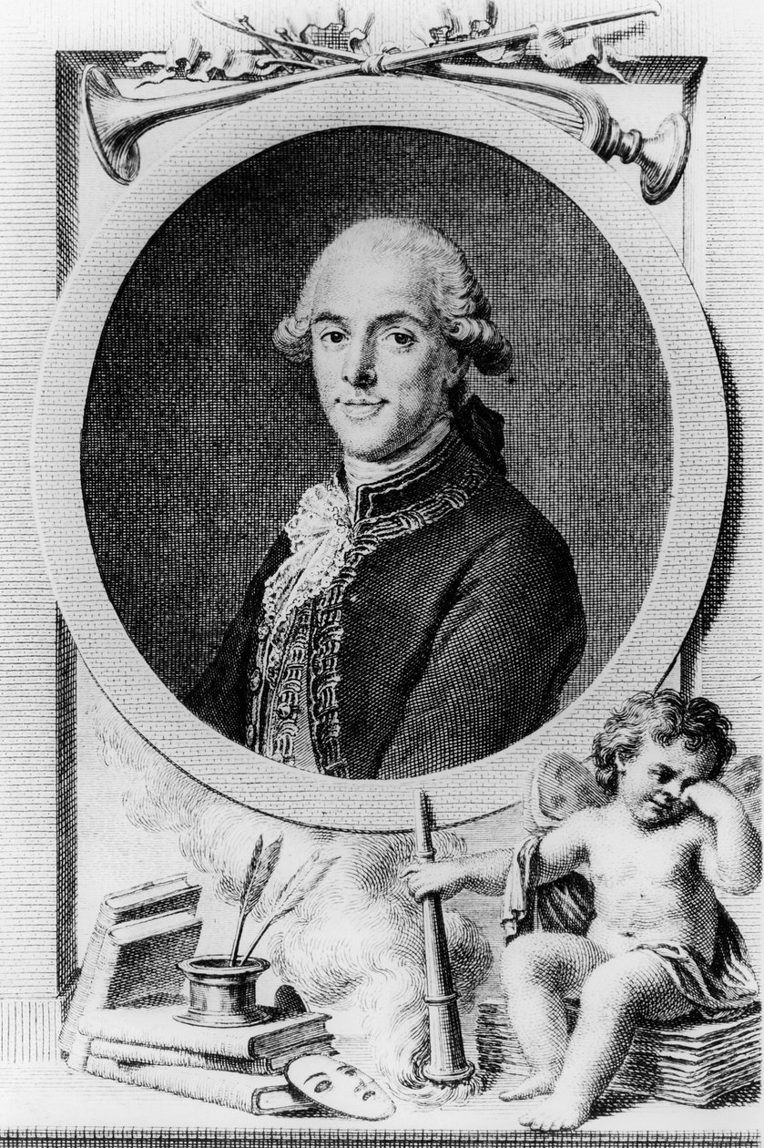 Tomas de Iriarte (rytina) od French School