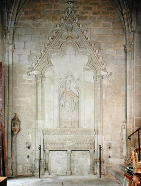 Hrob biskupa Radulfy (zemř. 1266) v Radulfinské kapli (viz také 171276) od French School