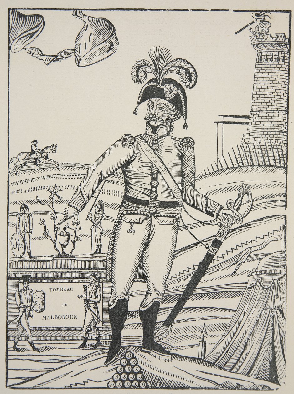 Hrobka Malborouk, kolem roku 1722 od French School