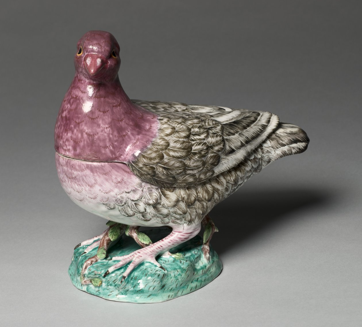 Tureen in the Form of a Pigeon, výrobce Sceaux Factory, kolem 1760 od French School