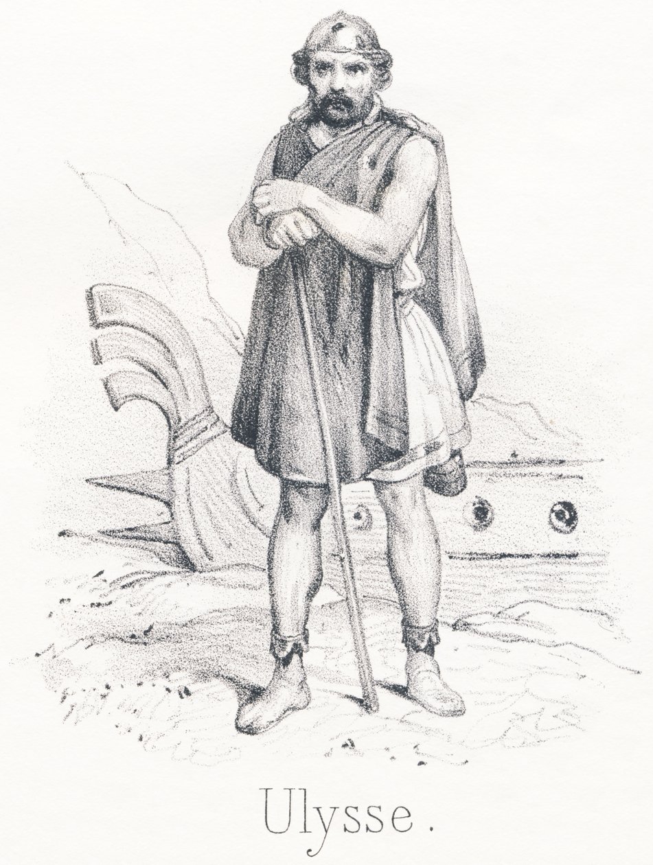 U Ulysses: Syn Laerty a Anticlee, byl králem ostrova Ithaka od French School