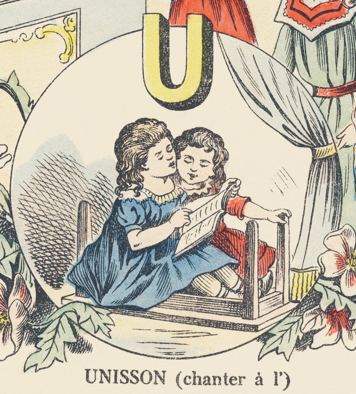 U: unisono (zpívání při) od French School