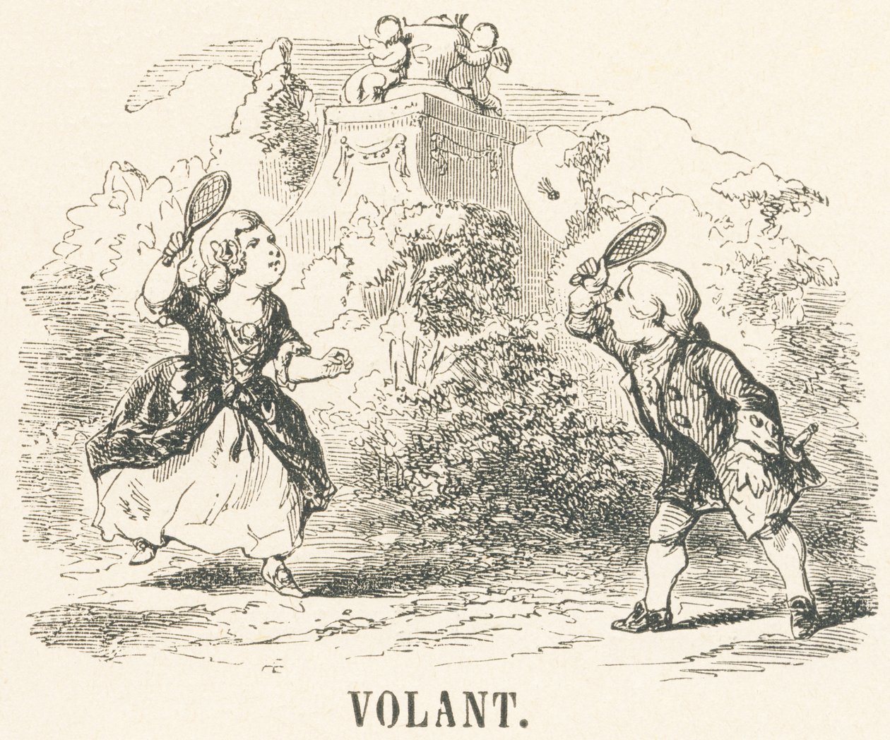 V: Volant od French School