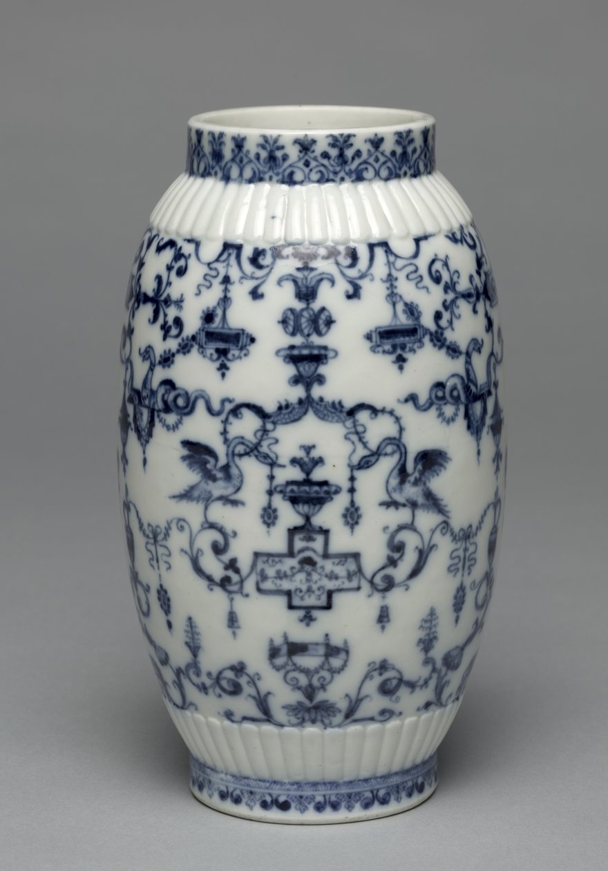 Váza, továrna na porcelán Saint Cloud, cca 1695-1700 od French School