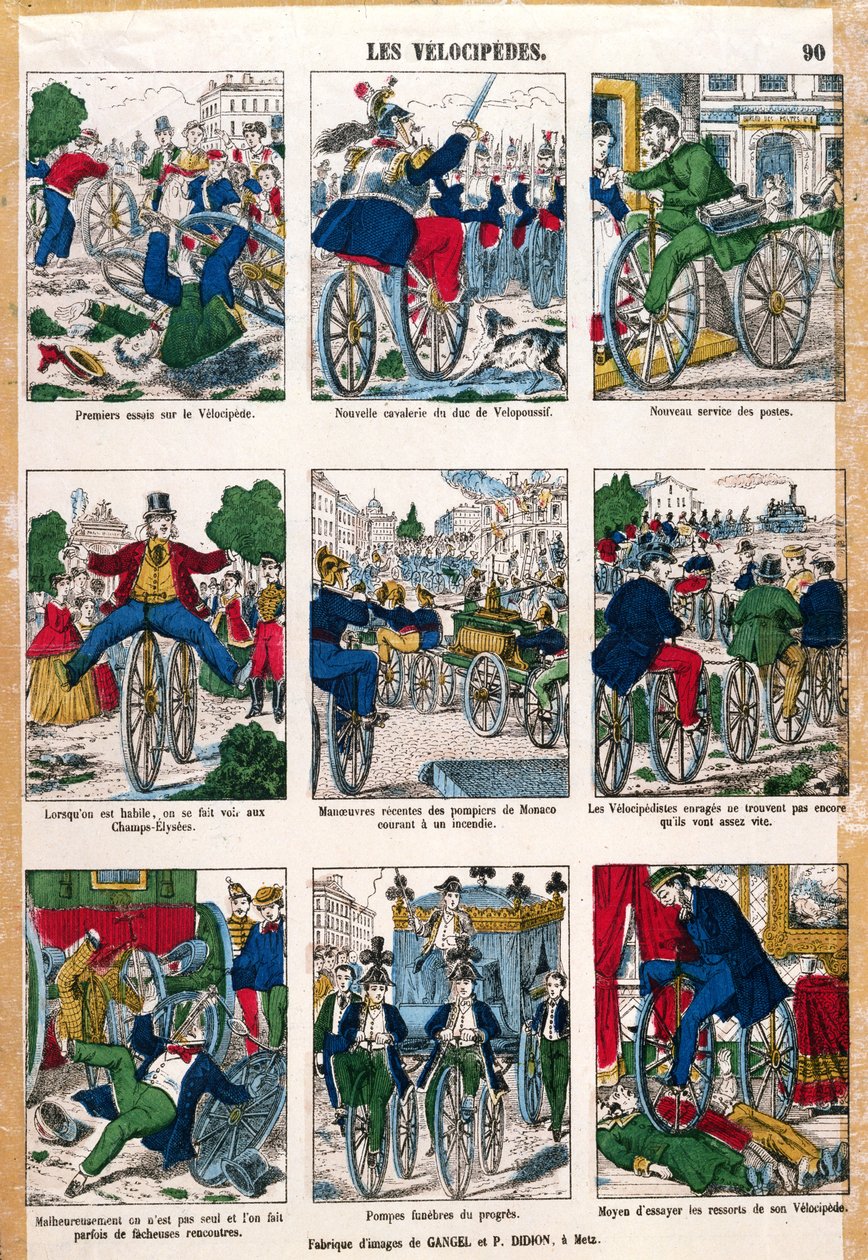 Velocipedes od French School