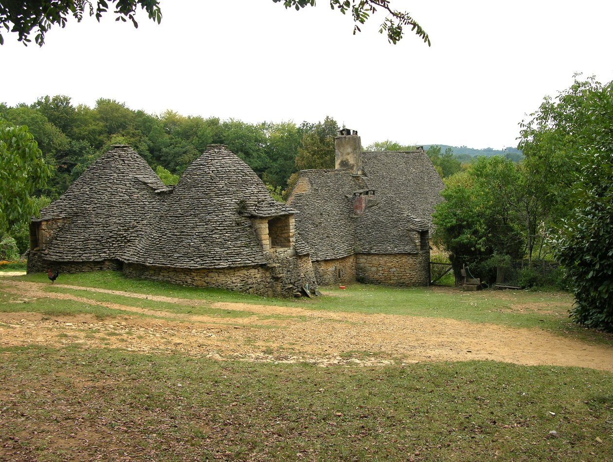 Pohled na Cabanes de Breuil od French School