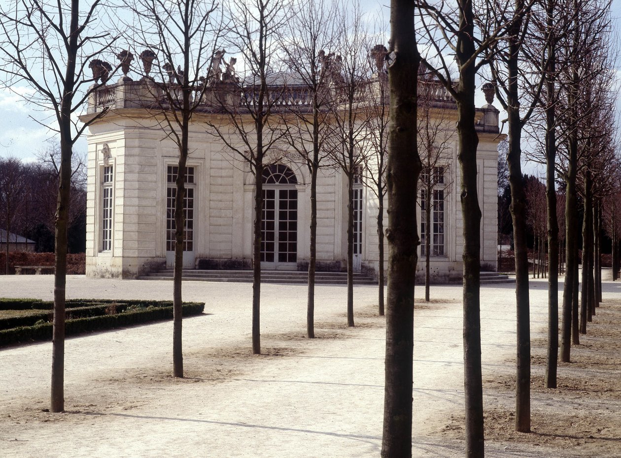 Pohled na Trianon ve Versailles v Yvelines (78). od French School