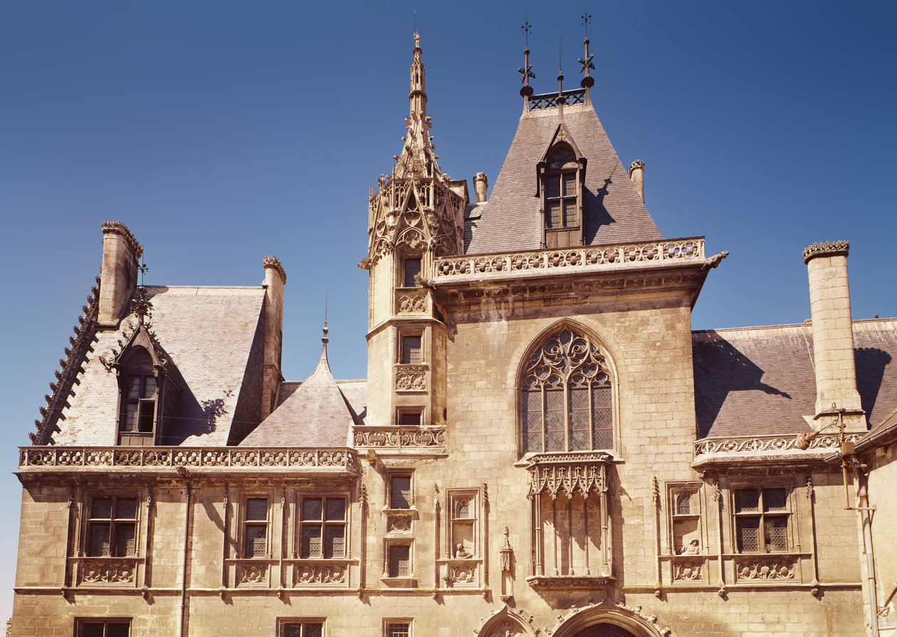 Pohled do exteriéru, 1443-51 od French School