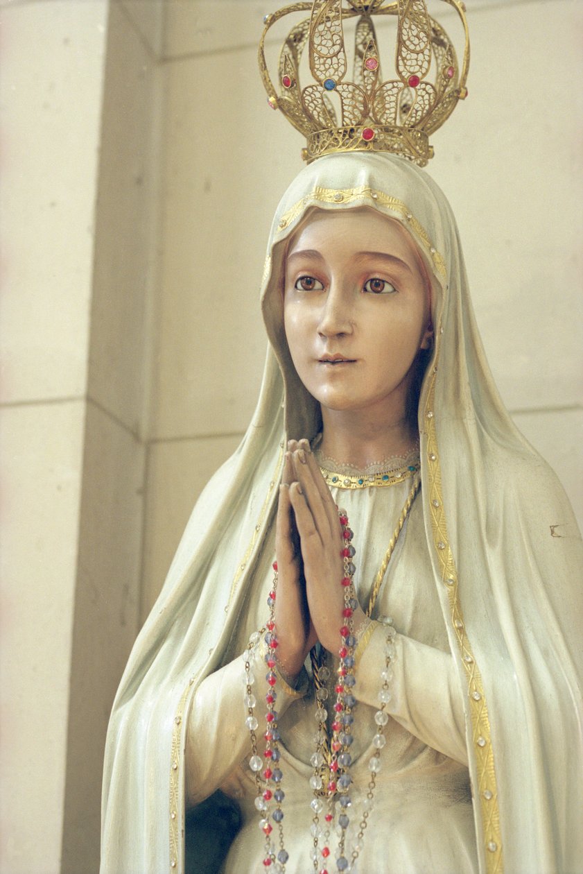 Virgin (lakované dřevo) (viz také 252673) od French School