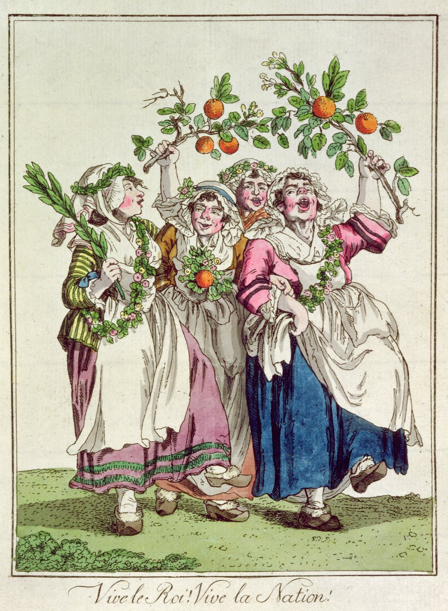 Ať žije král! Ať žije národ!, 1789 od French School