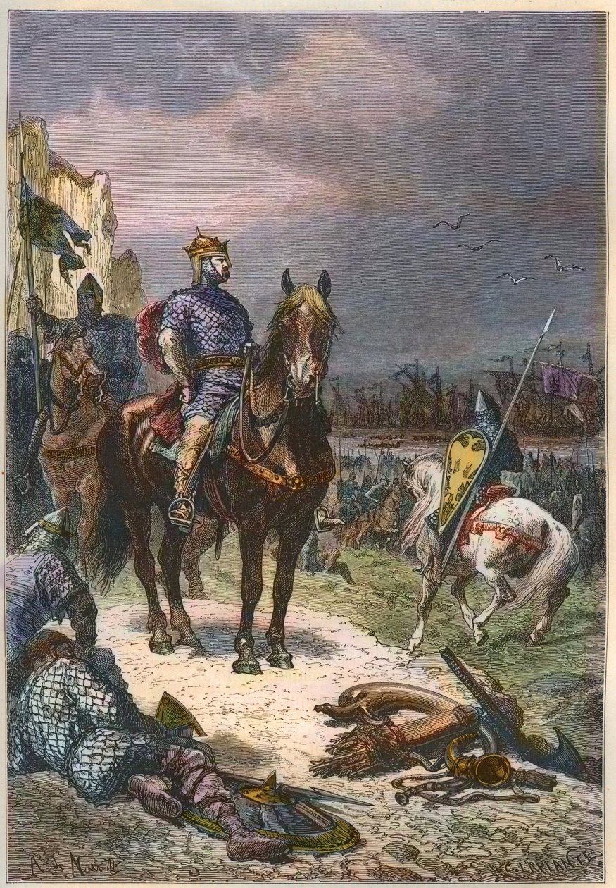 Vilém Dobyvatel (William II. z Normandie nebo William I. z Anglie od French School