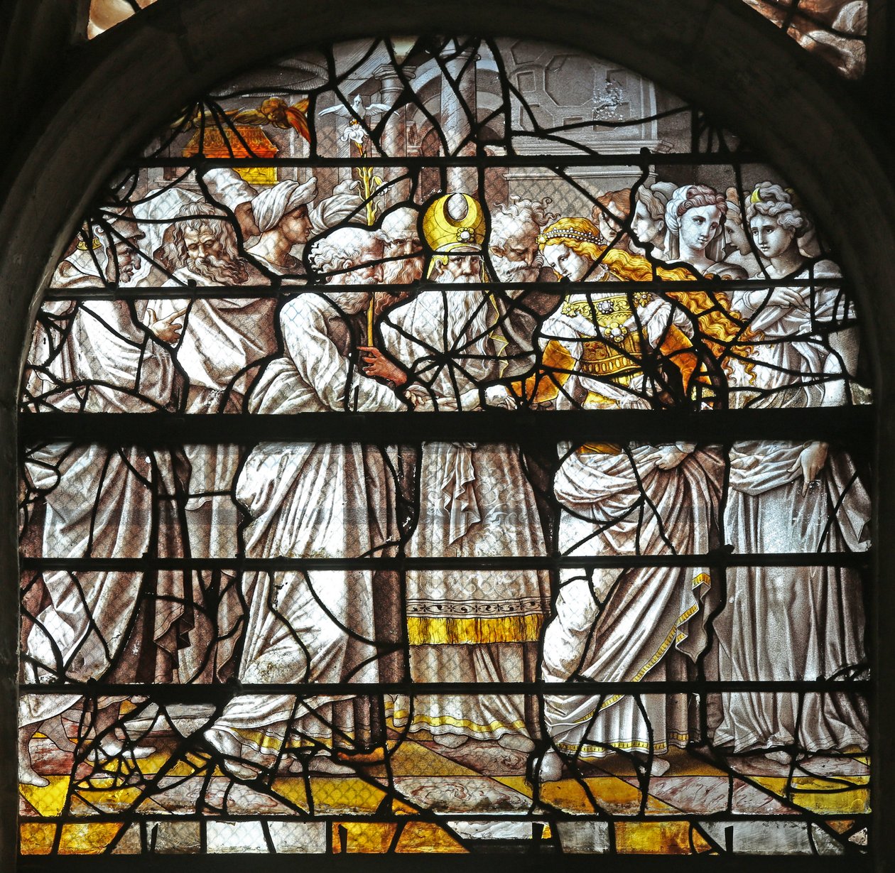 Okno w10 zobrazující návrhy Mystic Marriage of the Virgin od Durer n od French School