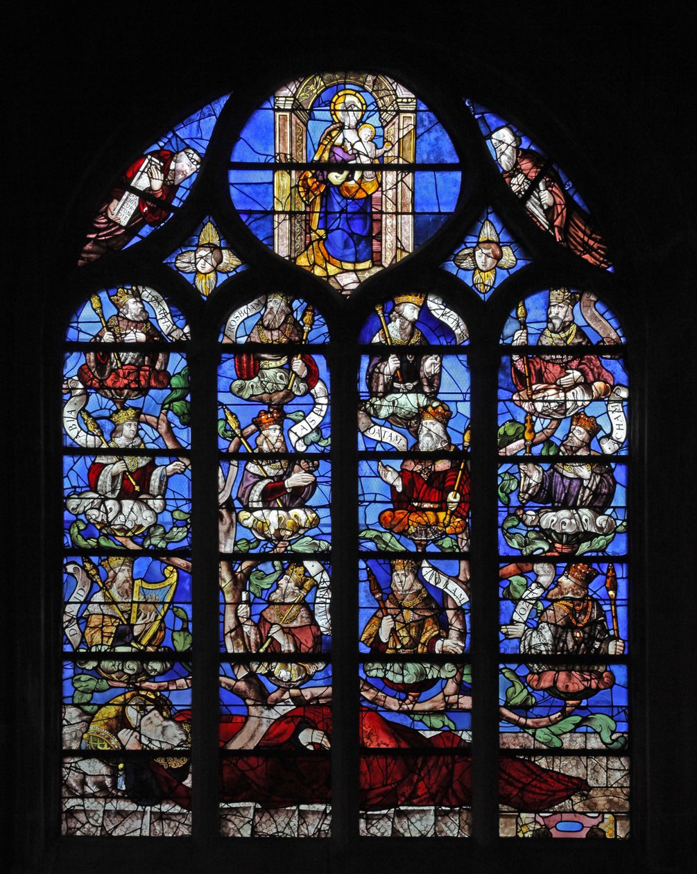 Okno w10 zobrazující Jesseho strom od French School