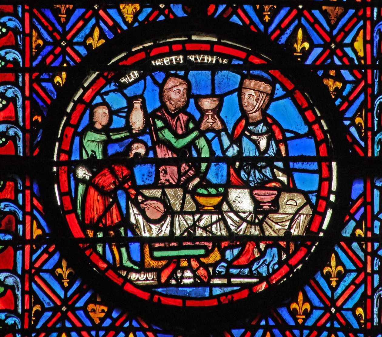 Okno w12 Holophernes svátek Judita XII 16-20 od French School
