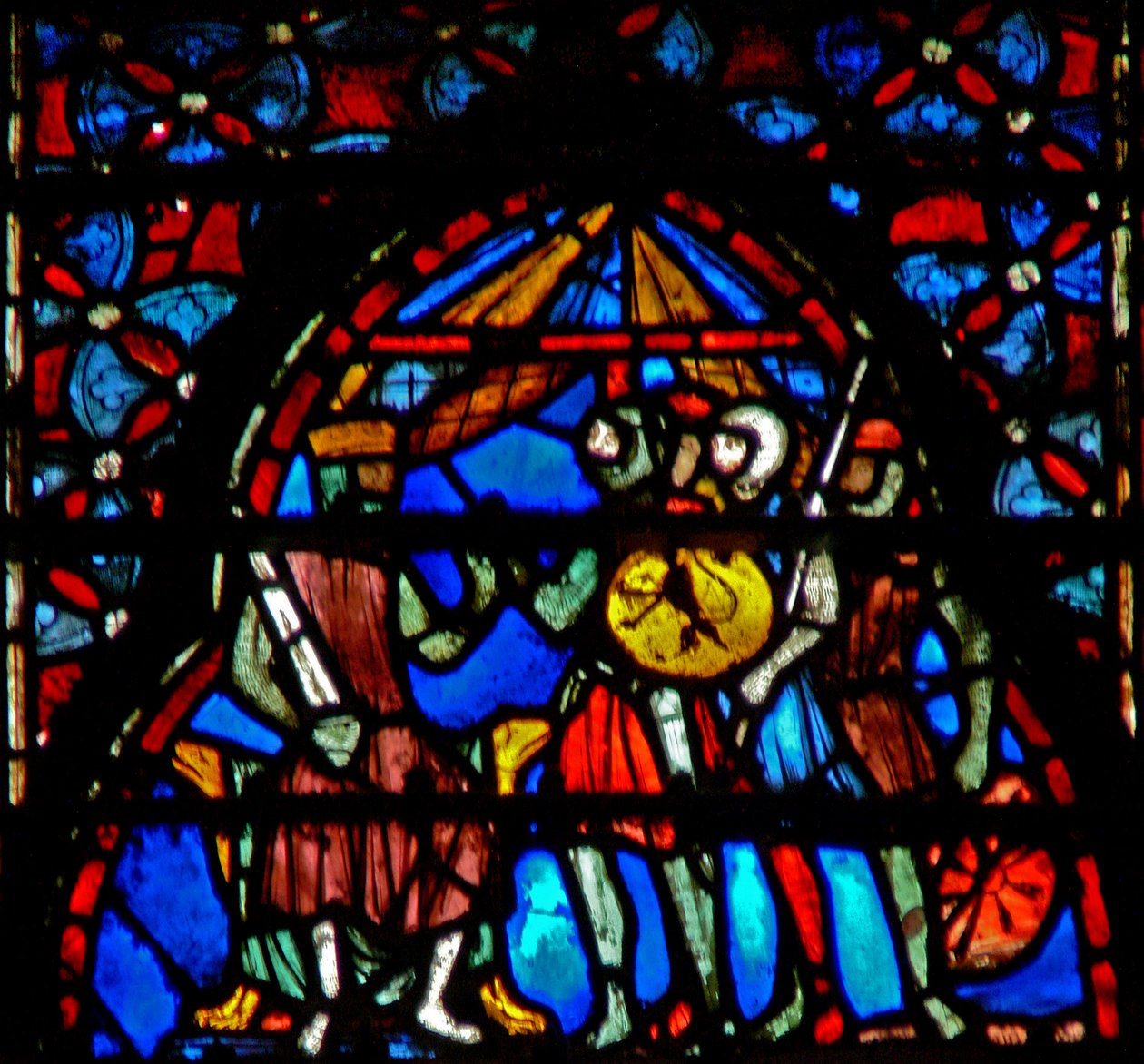 Okno w4 Joshua dává rozkazy od French School