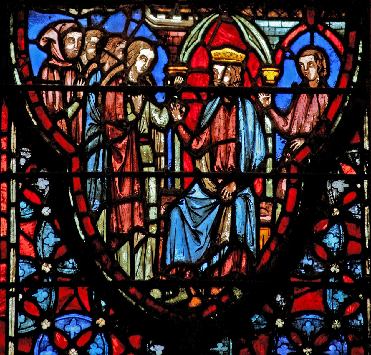 Window w4 King of Jericho hledá špióny Josh II 3 od French School