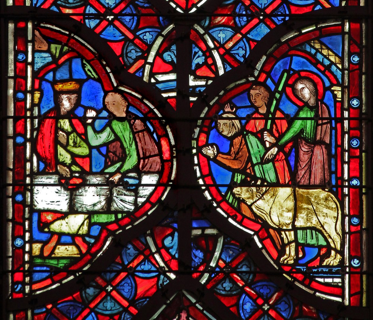 Window w6L Izaiášovo proroctví: Vládce se zkazí... od French School