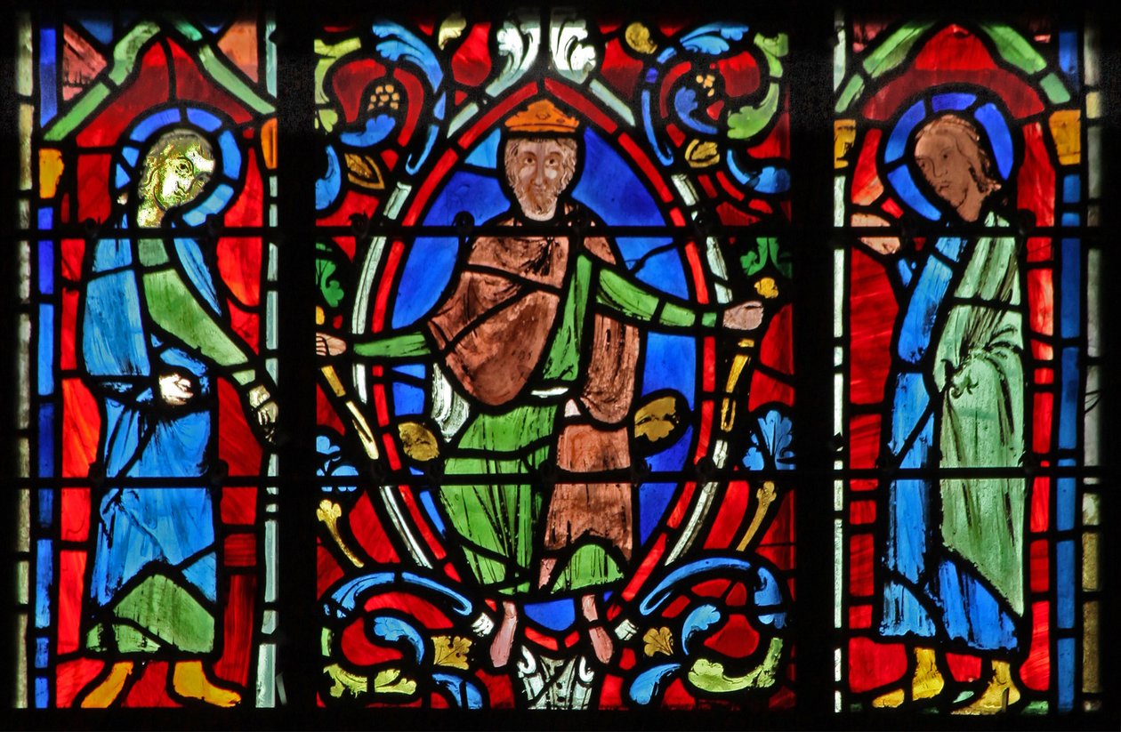 Okno w6R strom Jesse: proroci a králové od French School
