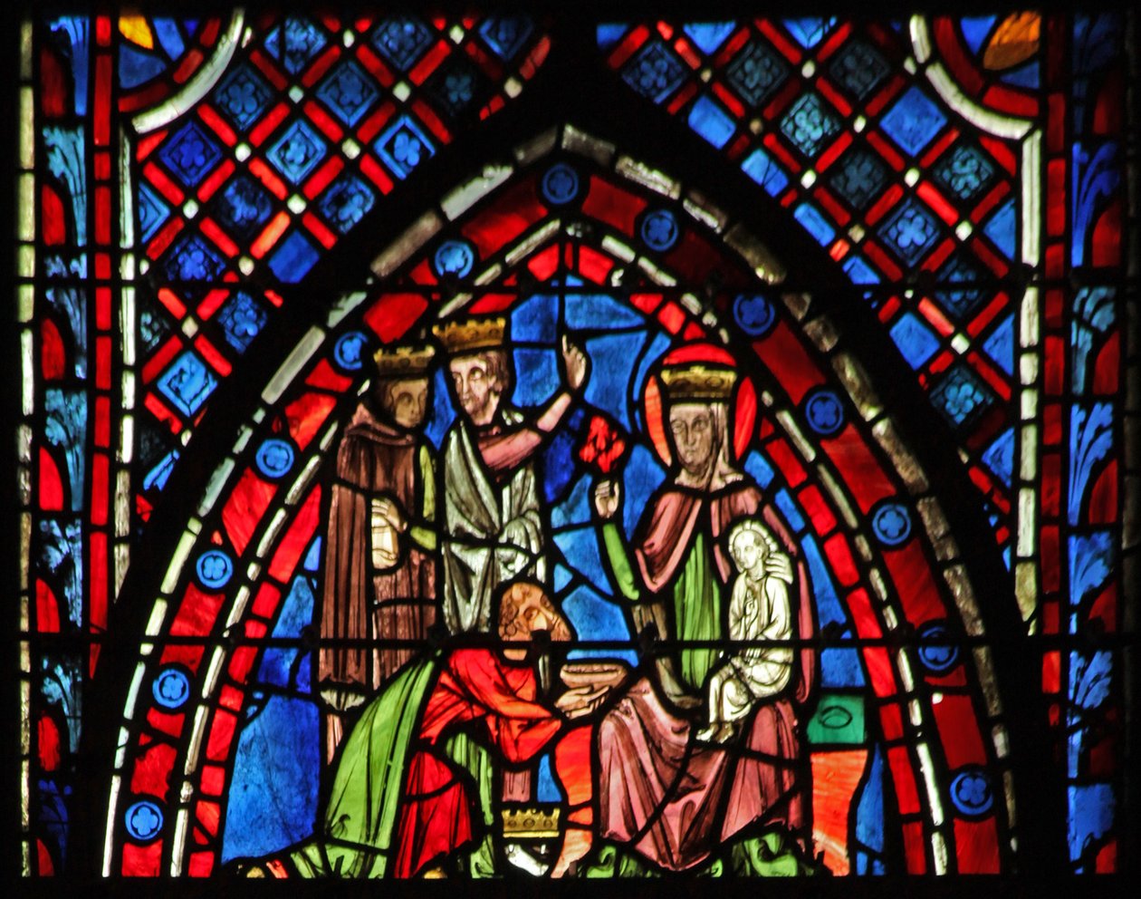 Windows w7 Klanění tří králů od French School