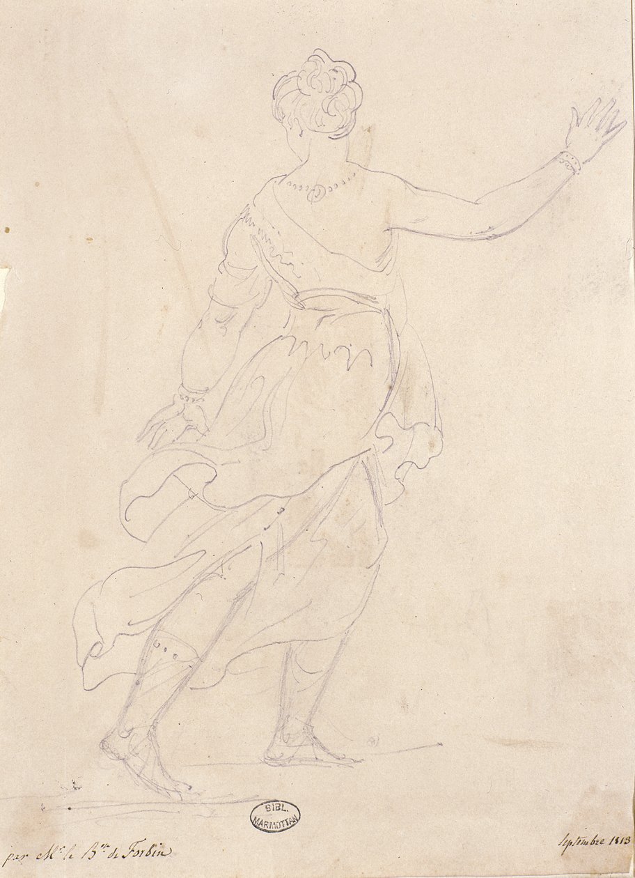 Žena zezadu, 1813 od French School