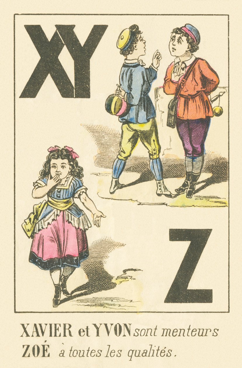 X Y Z: Xavier a Yvon jsou lháři Zoe má všechny kvality od French School