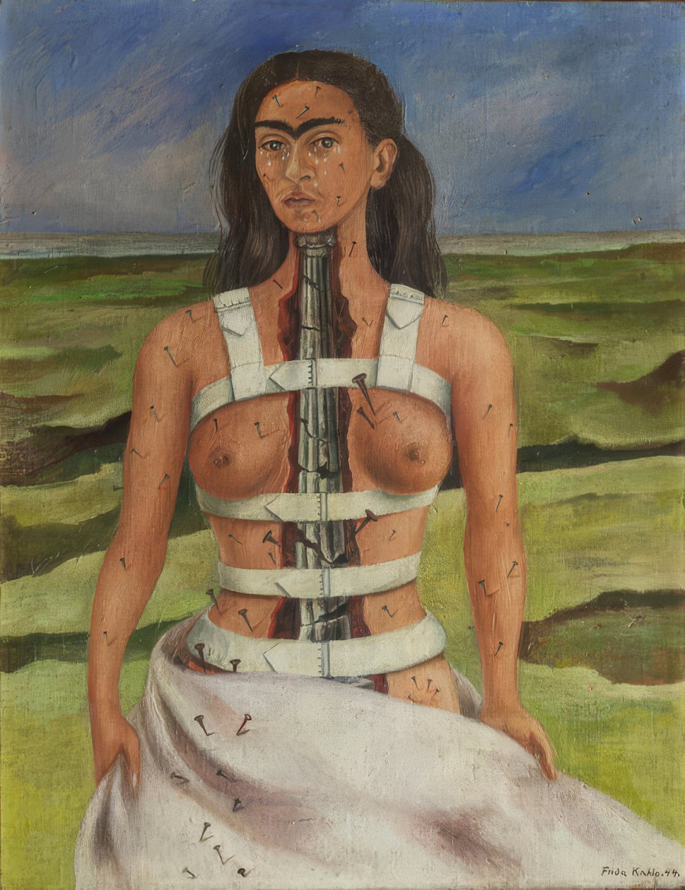 Zlomená páteř od Frida Kahlo